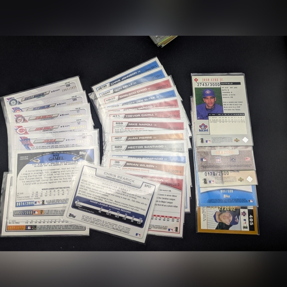 160 Baseball ALL Serial Numbered #d Card Lot Chrome Rookie RC Multi-Year + Brand - Picture 4 of 8